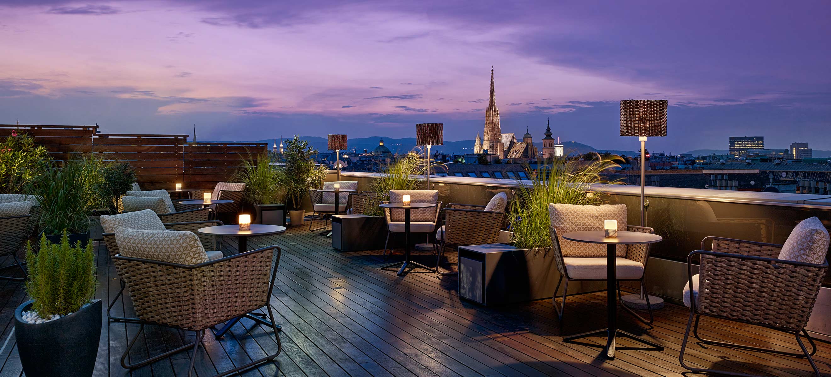 Top 10 The most beautiful rooftop bars in Vienna Falstaff