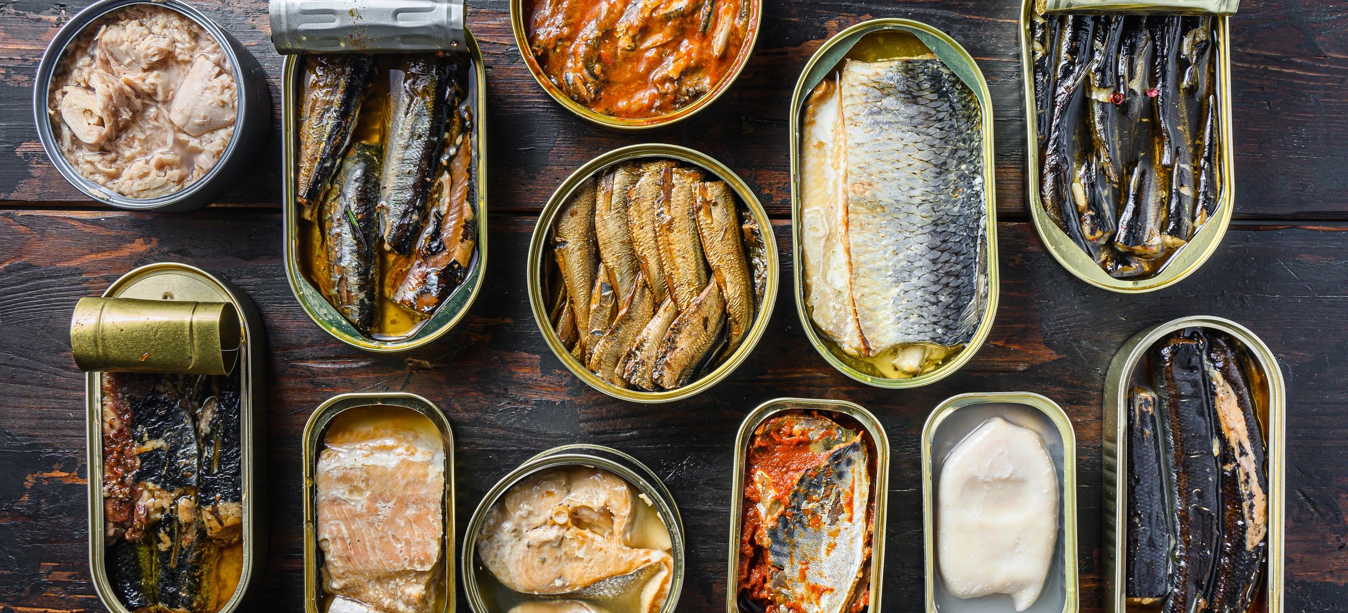 Six TopTier Tinned Fish Falstaff