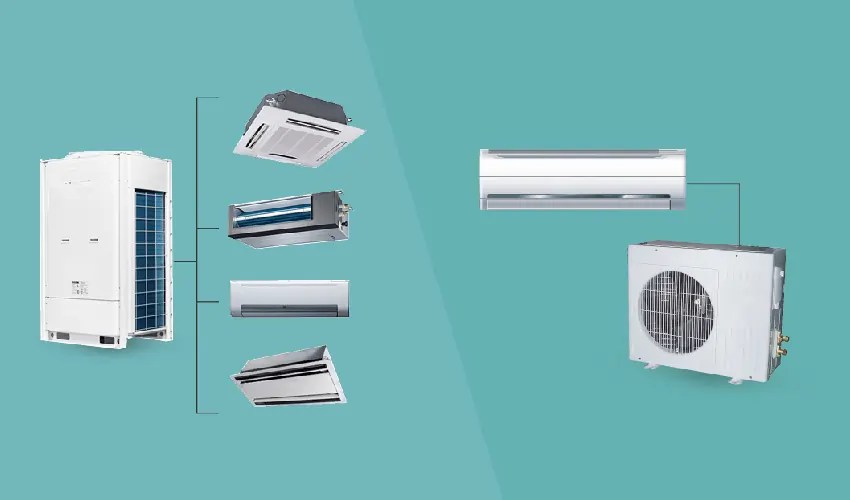 What Are The Differences Between VRF AC And Split AC+ Review