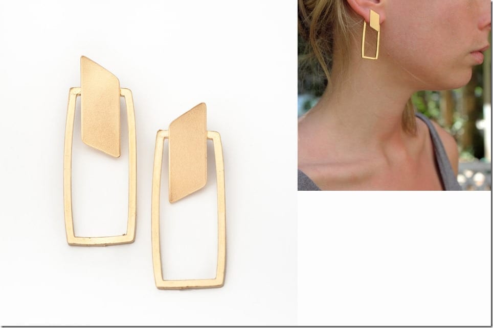 Offbeat Geometric Earring Styles To Wear This Holiday Season