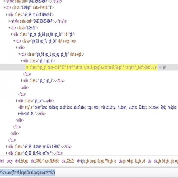 How to find elements in Selenium?