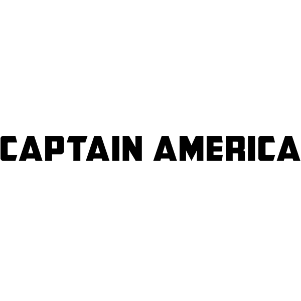 Captain America font download Famous Fonts