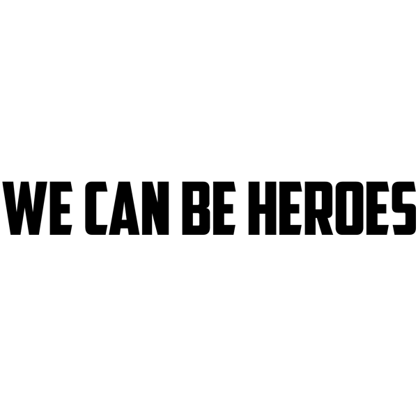 We Can Be Heroes font download Famous Fonts