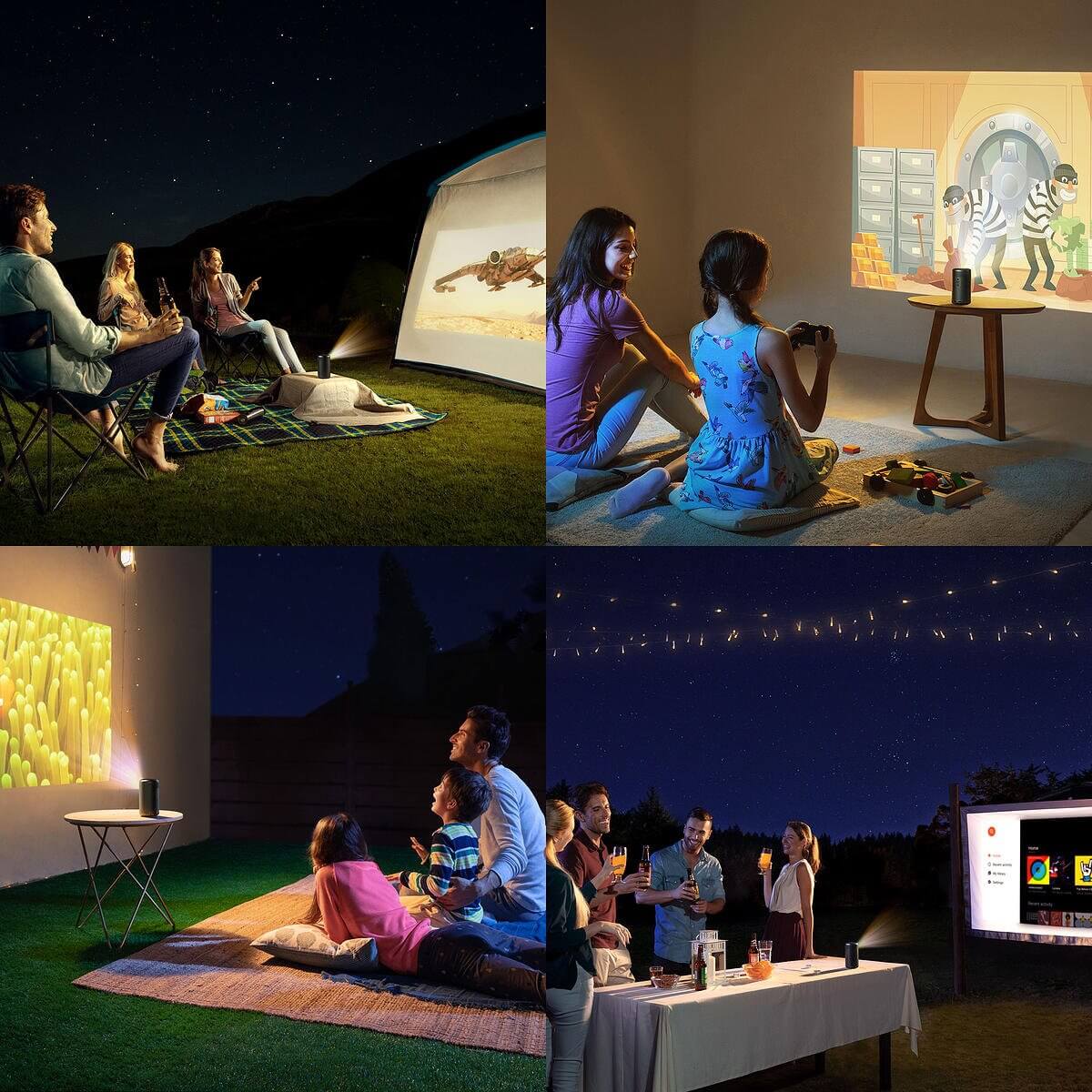 【Anker】ポータブルプロジェクターの進化が止まらない！おすすめ4選 おしゃれキャンプに憧れて