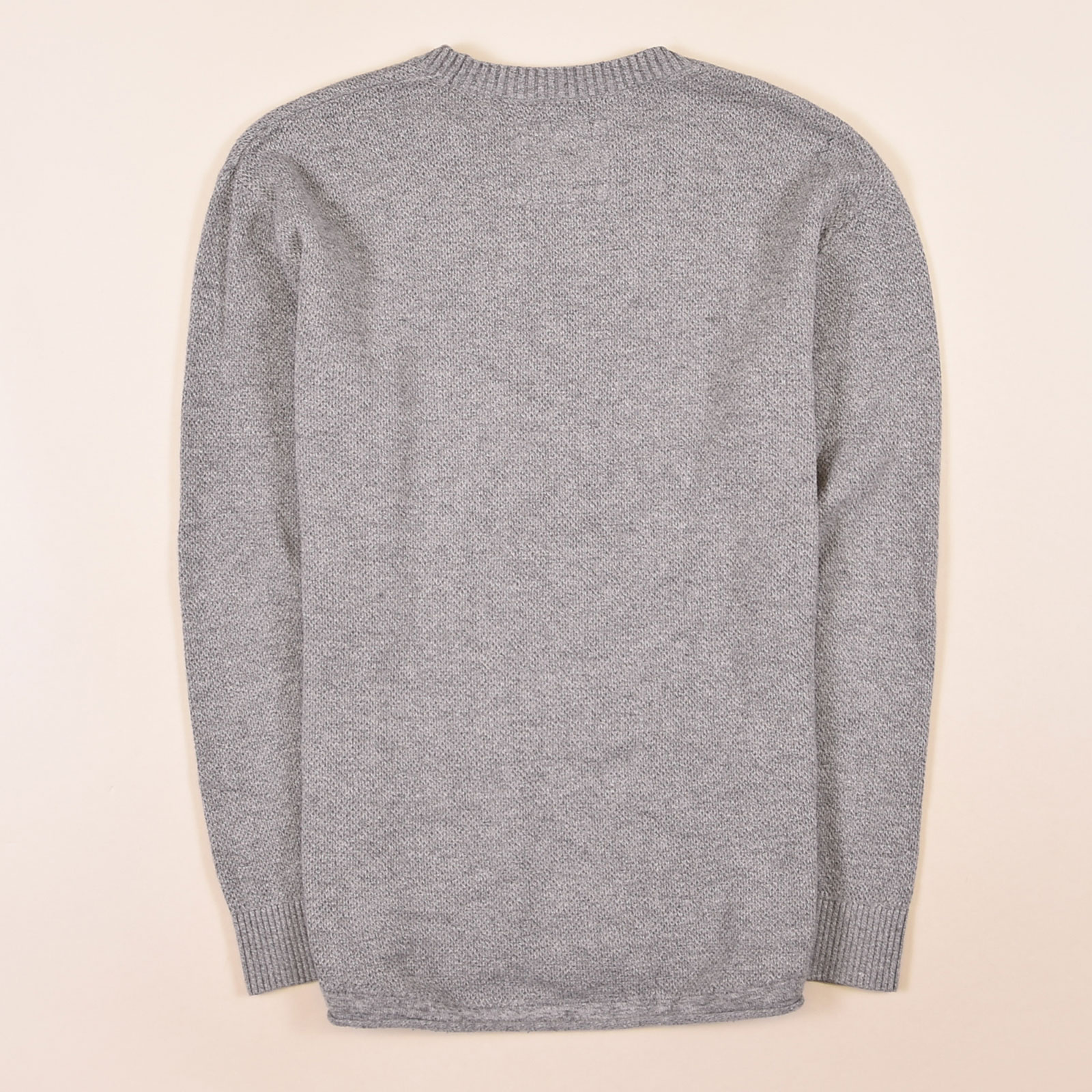 Hollister California Damen Pullover Sweater Strick Gr.XS (DE 34) Grau