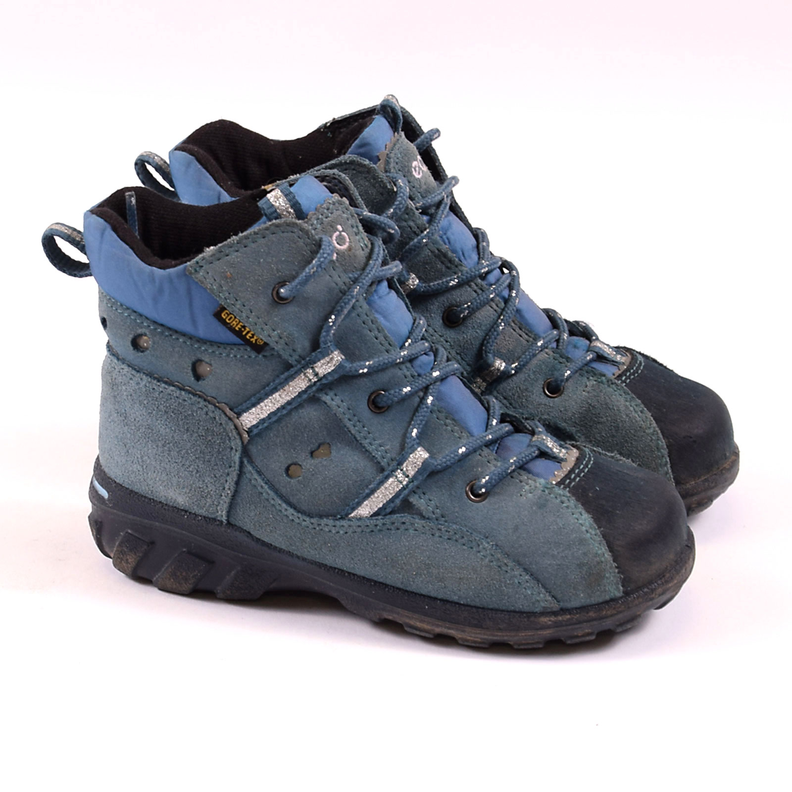 Ecco Kinder Wanderschuhe Trekking Outdoor Gr.27 Light GoreTex Shock