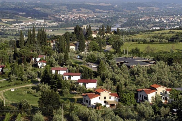 Aerial view of Loppiano