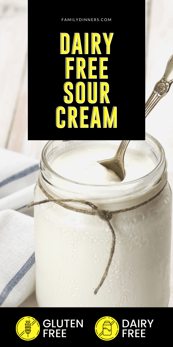 How To Make Dairy Free Sour Cream 3 Vegan Homemade Recipes
