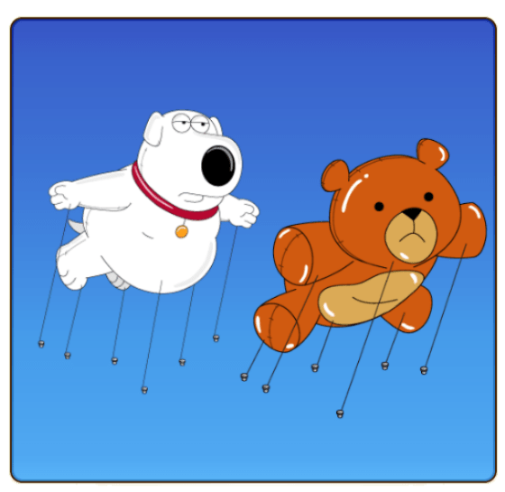 All In The Family Guy Parade Balloon MiniGame Family Guy Addicts