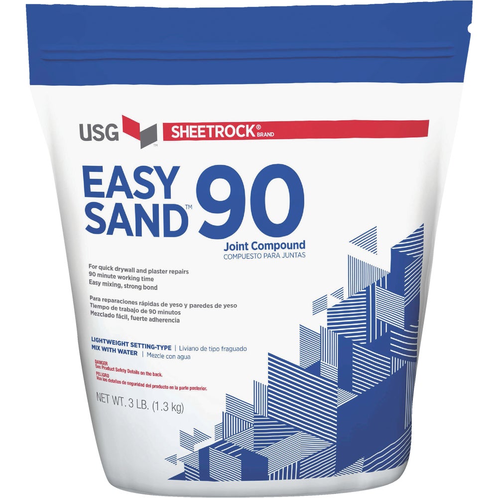 USG 384025 Sheetrock Easy Sand Lightweight Setting Type Drywall Joint