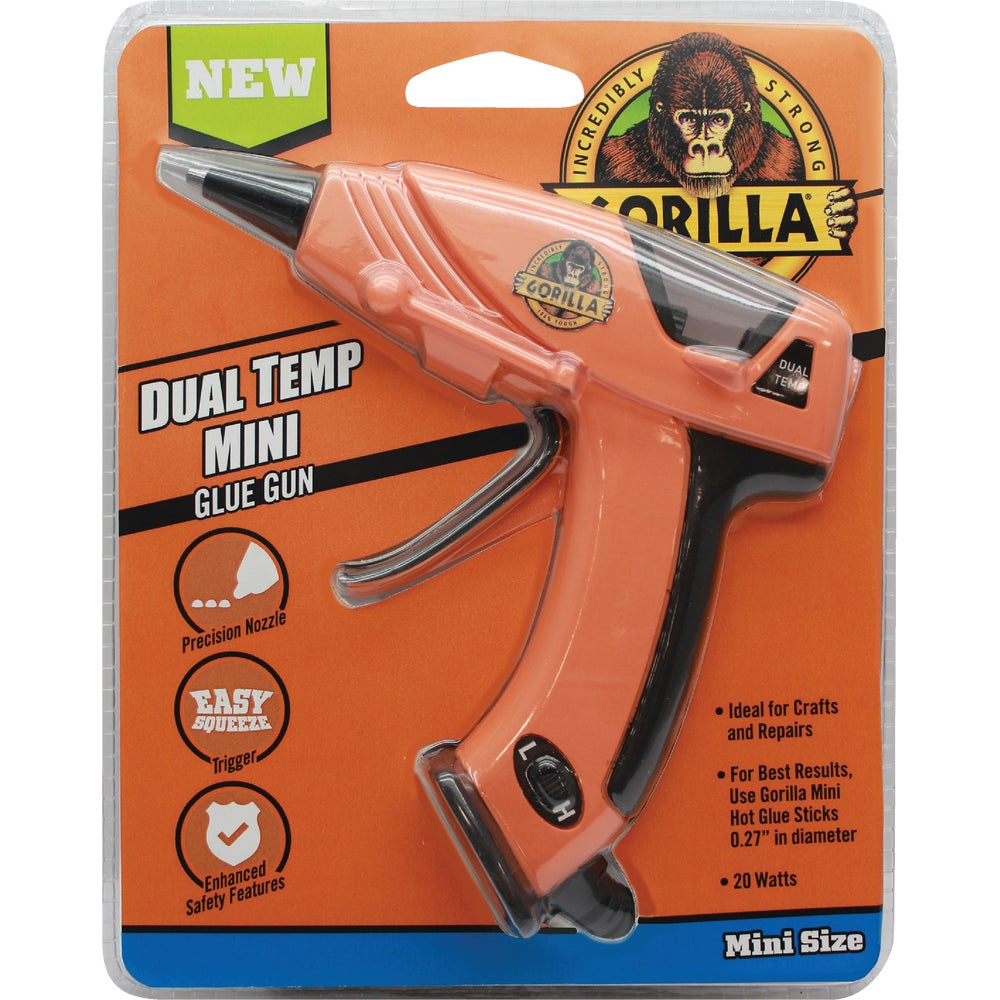 GORILLA GLUE CO 8401502 Gorilla Mini Glue Gun Family Hardware