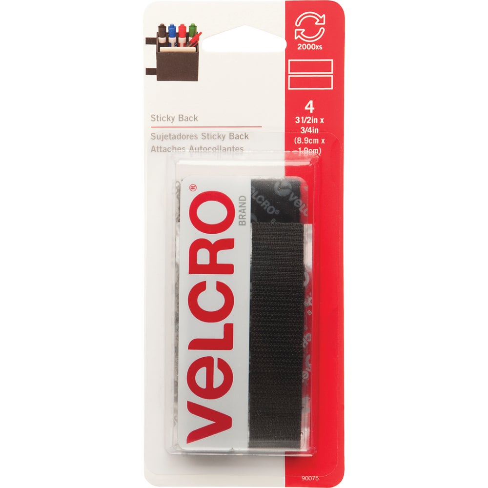Velcro USA 90075 VELCRO Brand Sticky Back Hook & Loop Strip Family