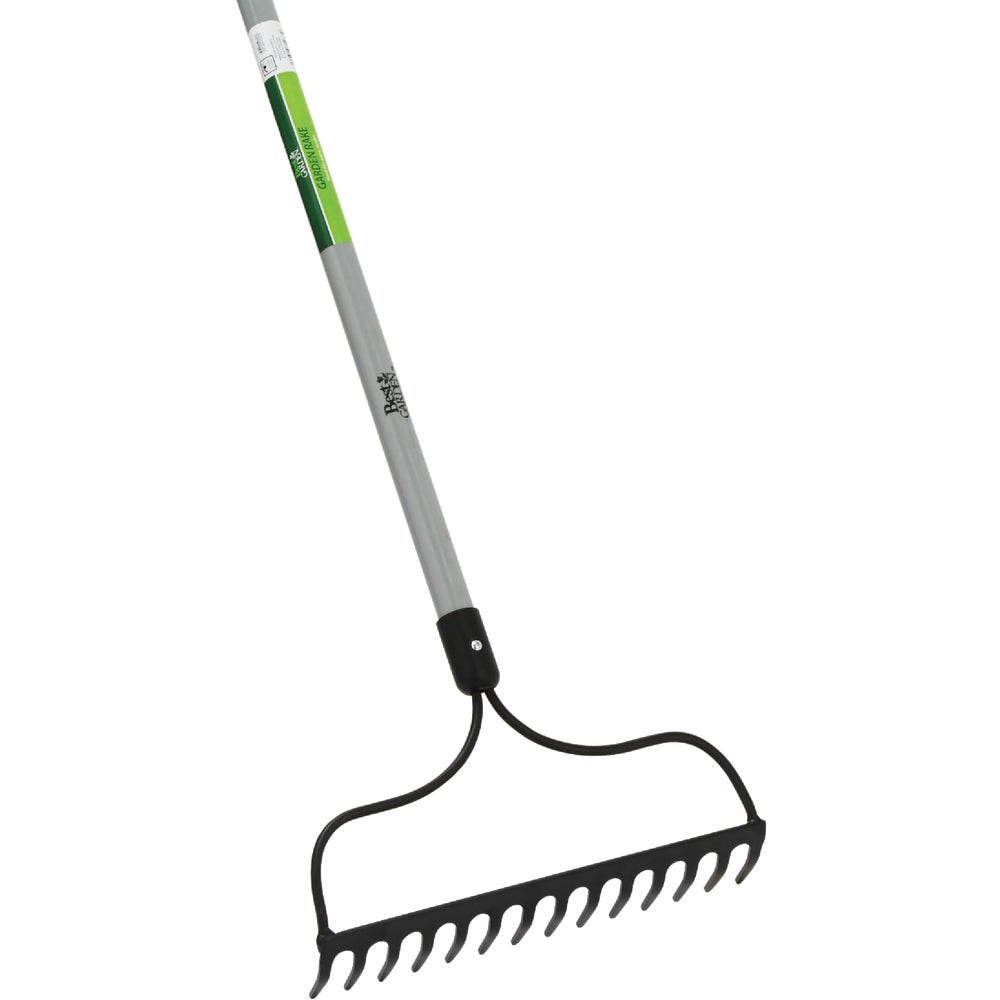 Best Garden 14 In. Steel Bow Garden Rake (14Tine) Family Hardware
