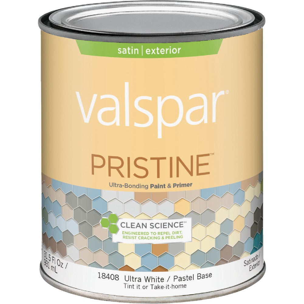 Valspar Pristine 100 Acrylic Paint & Primer Satin Exterior House Paint