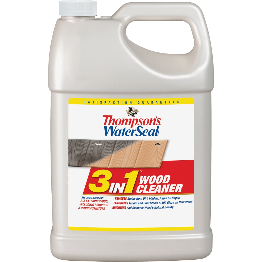 Thompson`s WaterSeal 1 Gal. 3In1 Wood Deck Cleaner Family Hardware