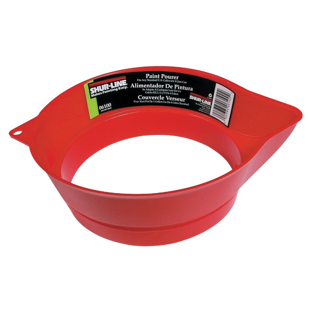 ShurLine 1 Gal. Drip Paint Can Pourer Family Hardware
