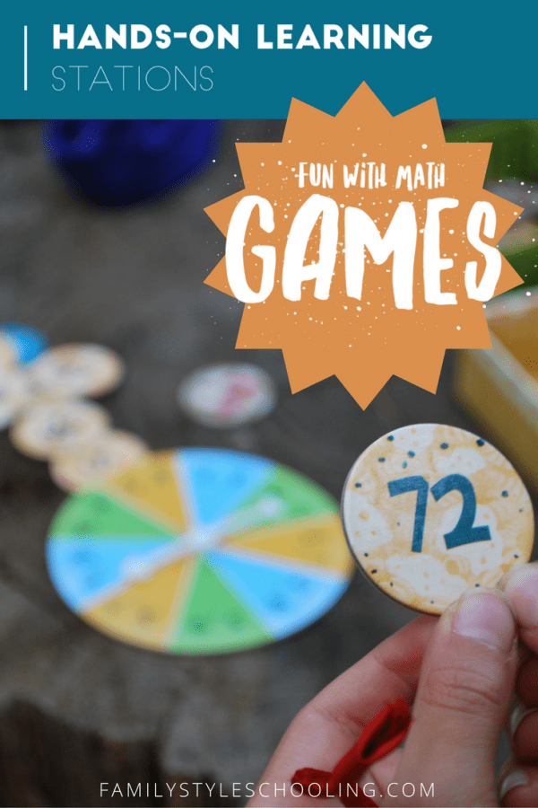 Fun with Math Games HandsOn Learning Stations