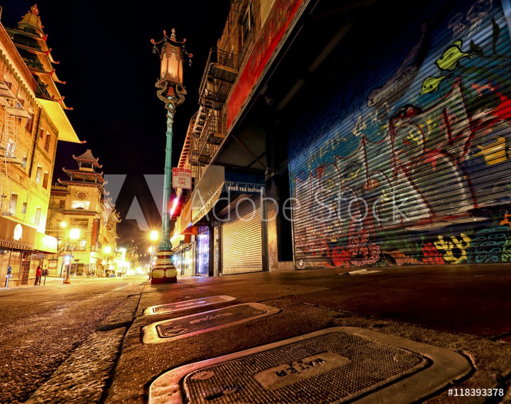 Wall mural Chinatown from Scandiwall Wallpassion