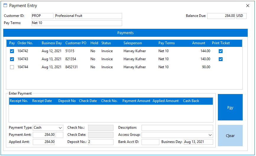 Point of Sale Famous Software