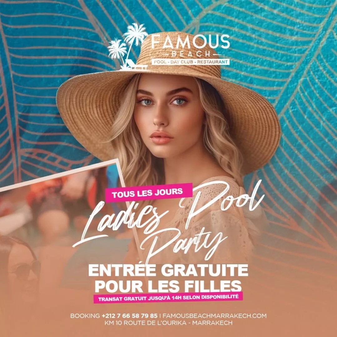 Where to spend Pool day in Marrakech