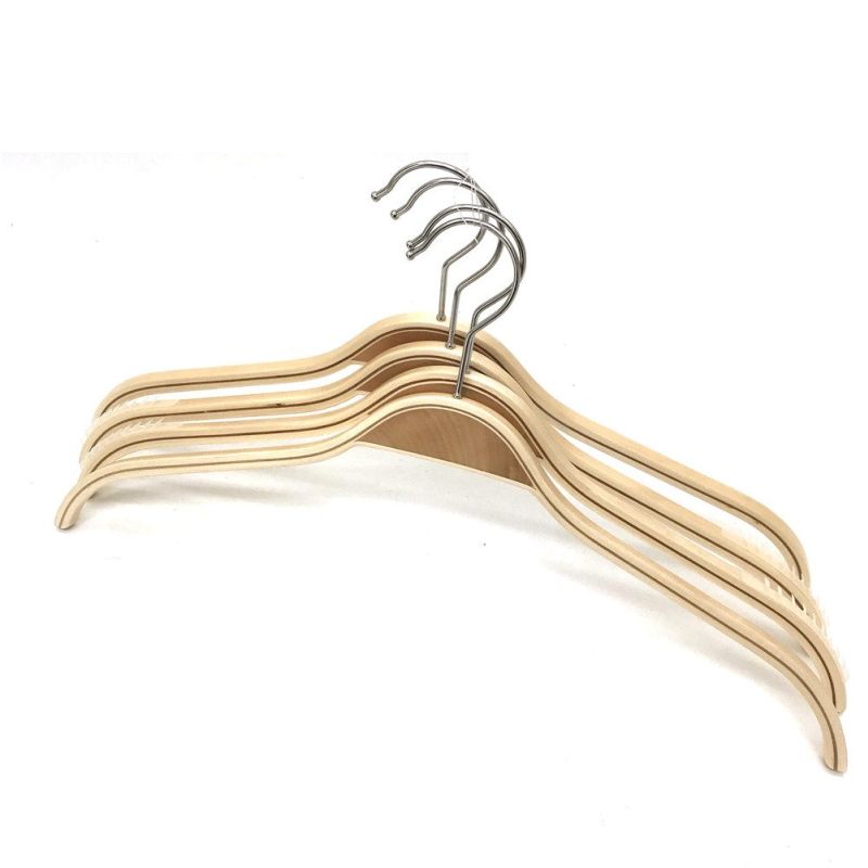 Set of 10 Laminated Wood Hangers Famous Mountain