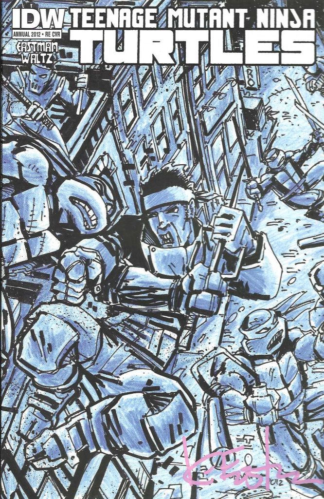 TMNT Color Classics Vol. 2 2 SIGNED Kevin Eastman Studios