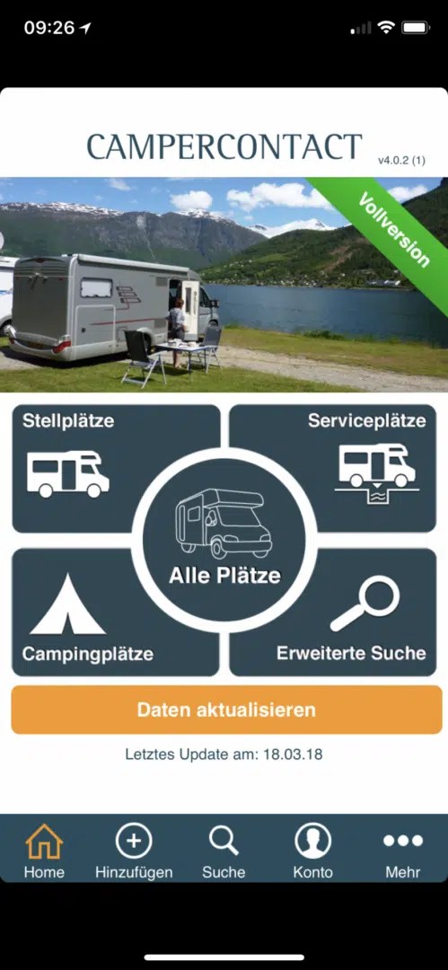 Die besten Stellplatz APPs im Vergleich den richtigen Stellplatz finden