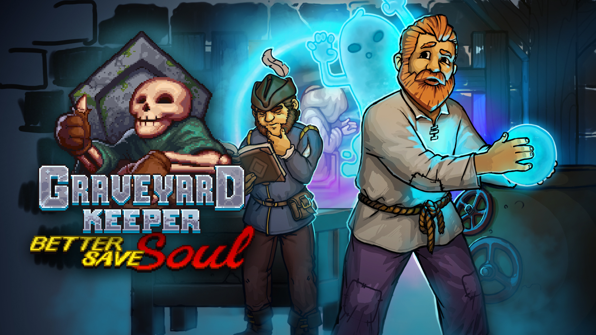 Graveyard Keeper Better Save Soul PC Mac Linux Steam Zawartość do