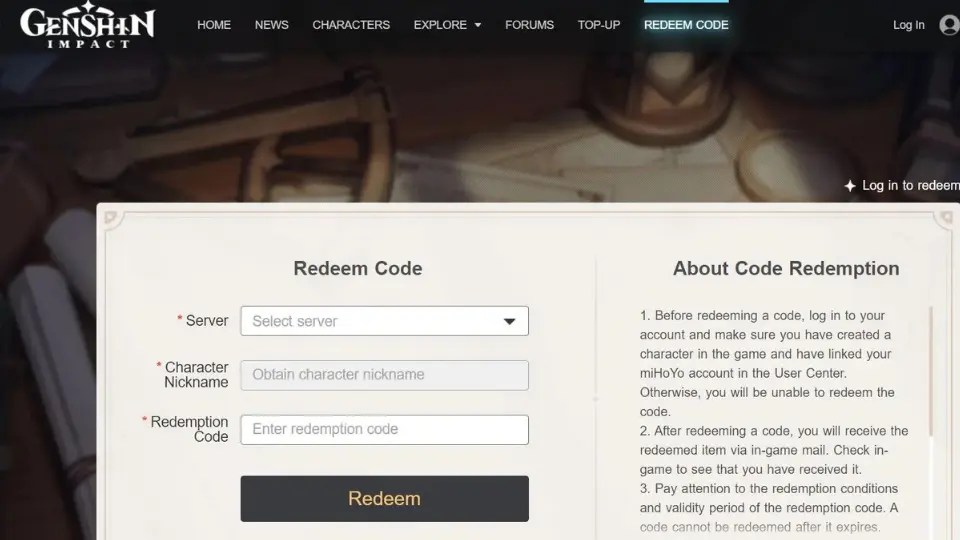 Genshin Impact codes for March 2024 FanaticsPoint