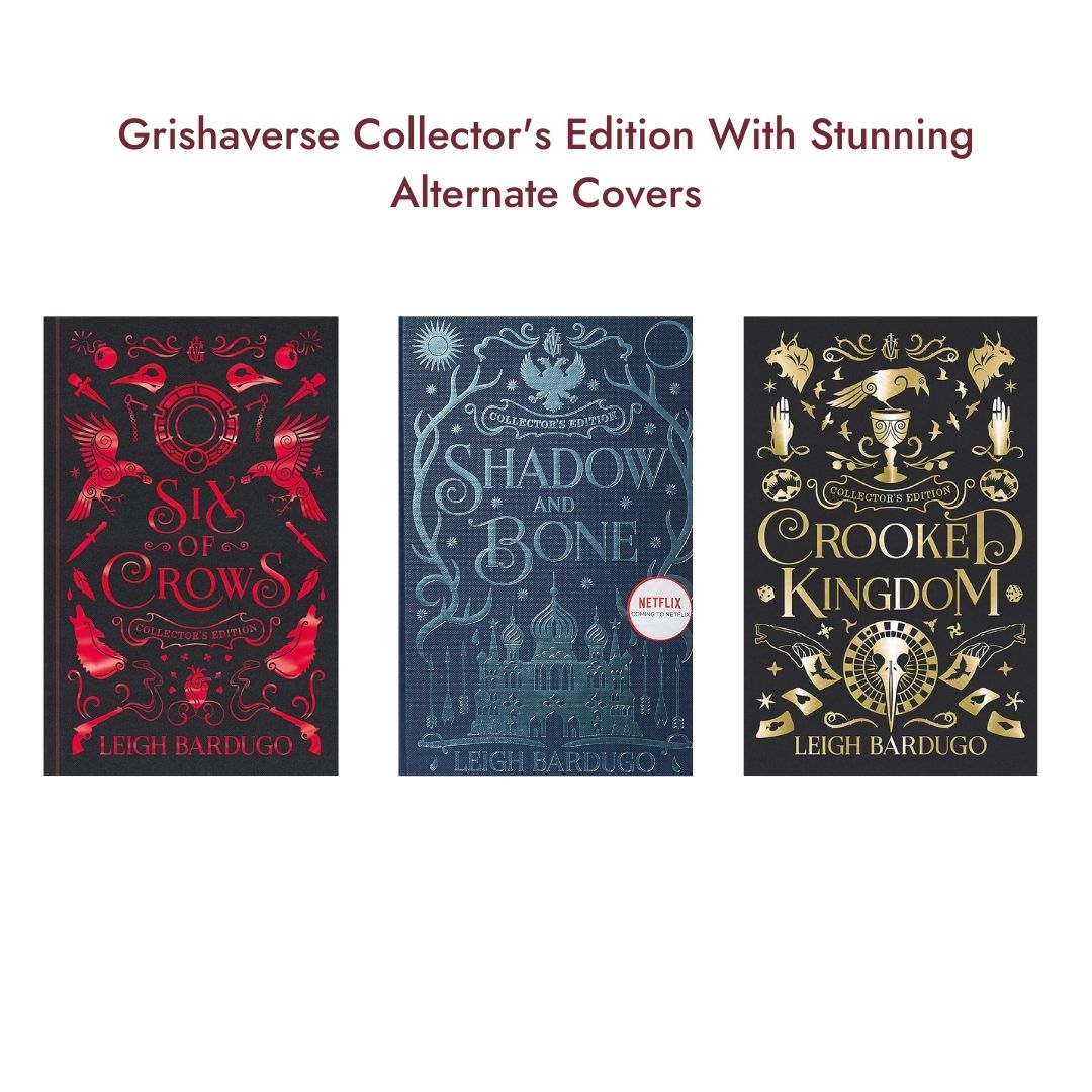 Grishaverse Hardcover Bookset With Alternate Covers The Big Book Box