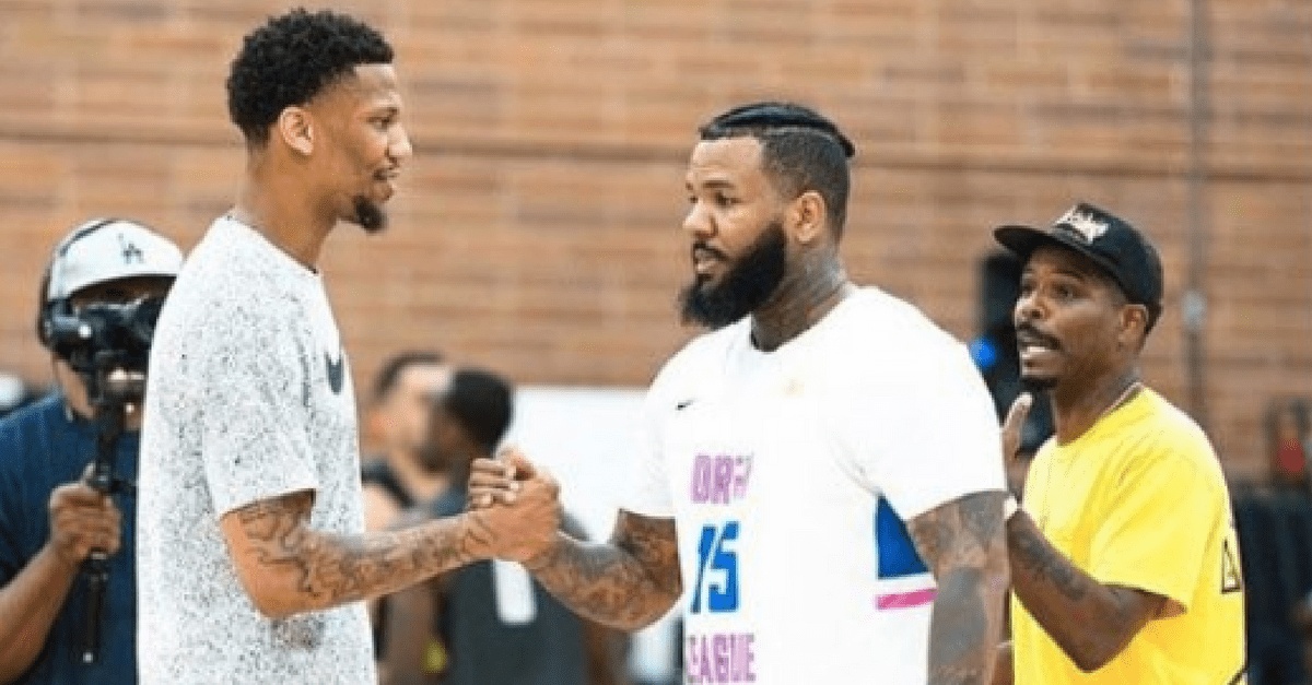 Rapper 'The Game' Punches His Own Teammate at Drew League FanBuzz