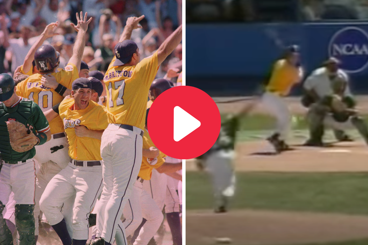 Warren Morris' WalkOff Home Run is Still the Greatest in College