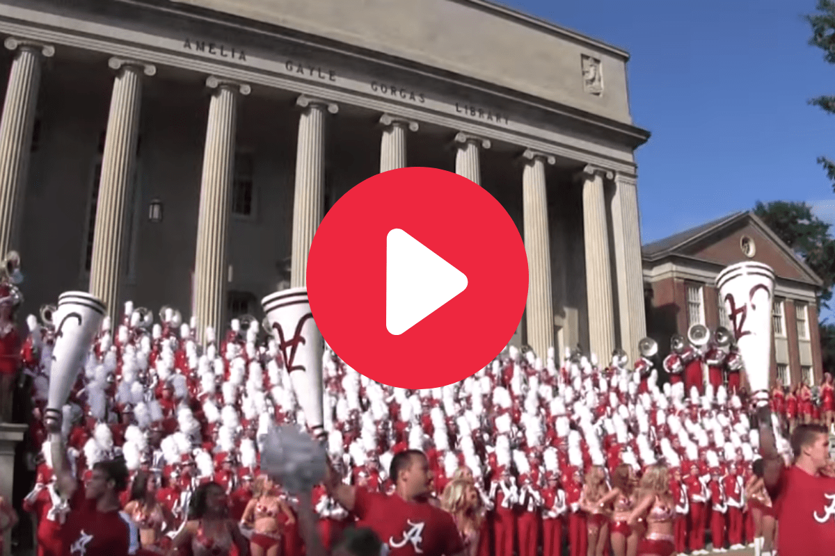 Alabama's "Elephant Stomp" is the Ultimate Pregame PumpUp Tradition