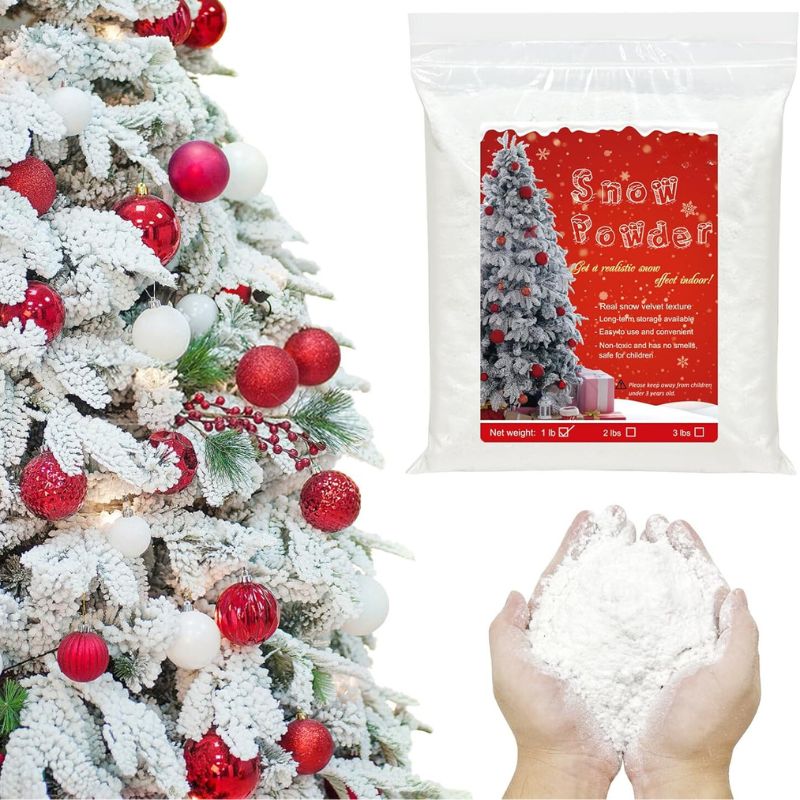 How To Flock A Christmas Tree DIY (the Right Way!) FancyBloom