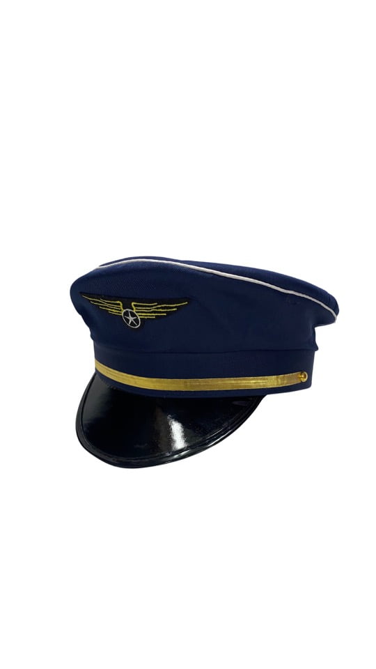 Pilot Hat (Navy) The Costumery