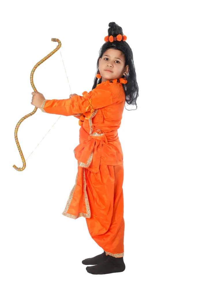Vanvasi Ram Fancy Dress Costume For Boys Ramleela Dress