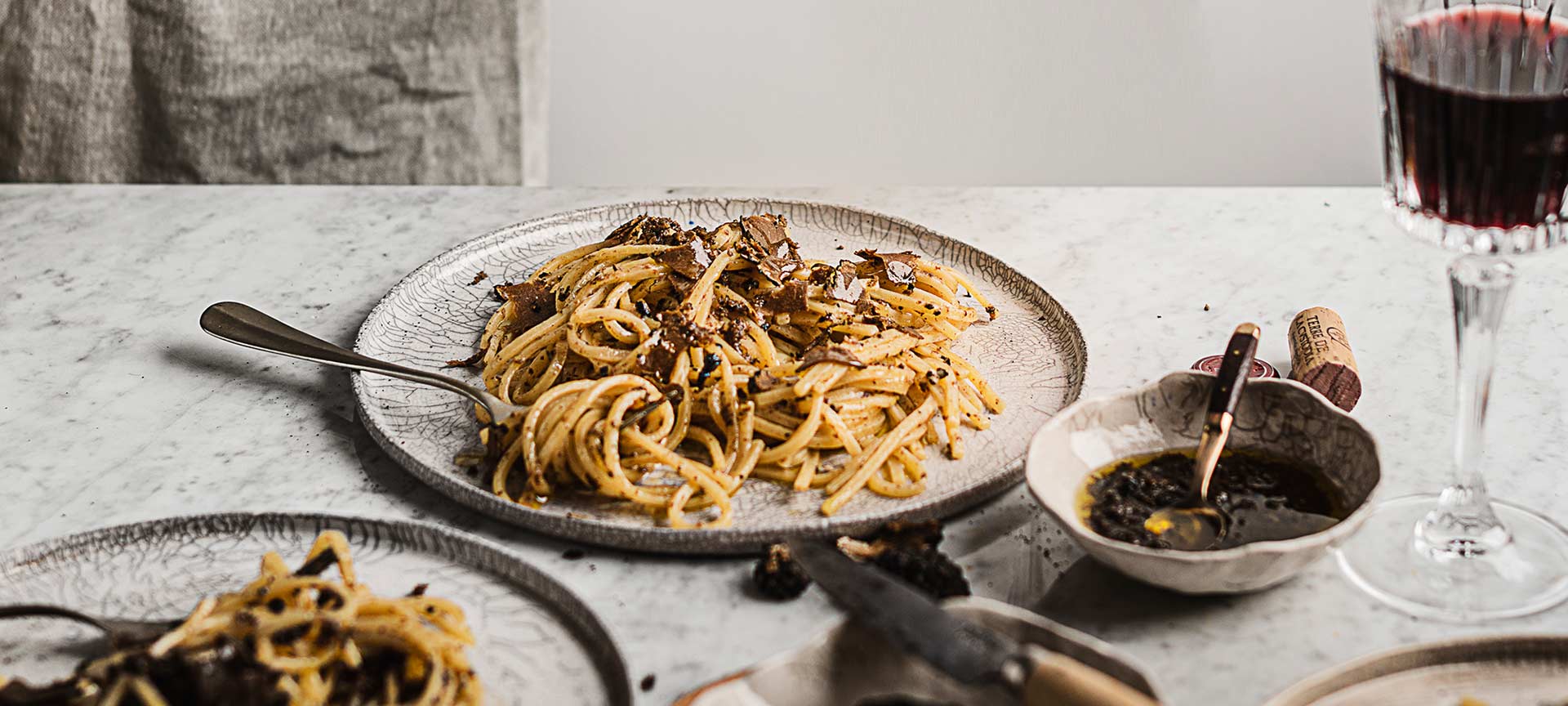 Pasta al tartufo, ricetta tipica Umbra Fancy Factory