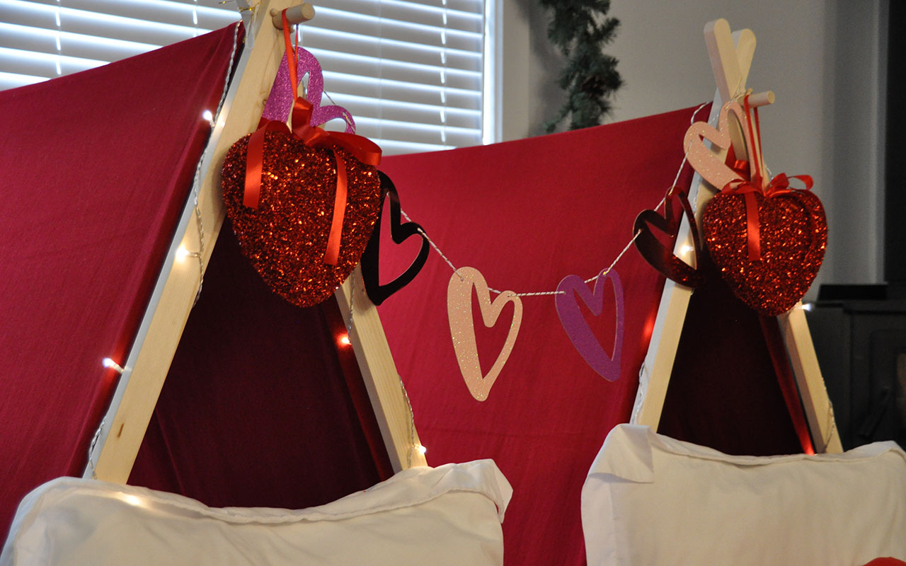 Valentines Gallery Fancy Fort Sleepover Parties
