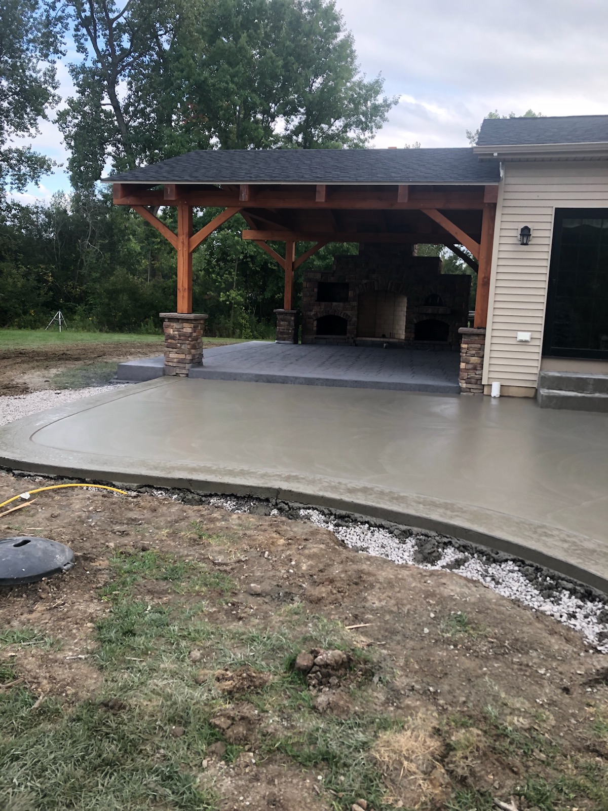 Concrete Porches, Patios & Pools F & B Construction Concrete