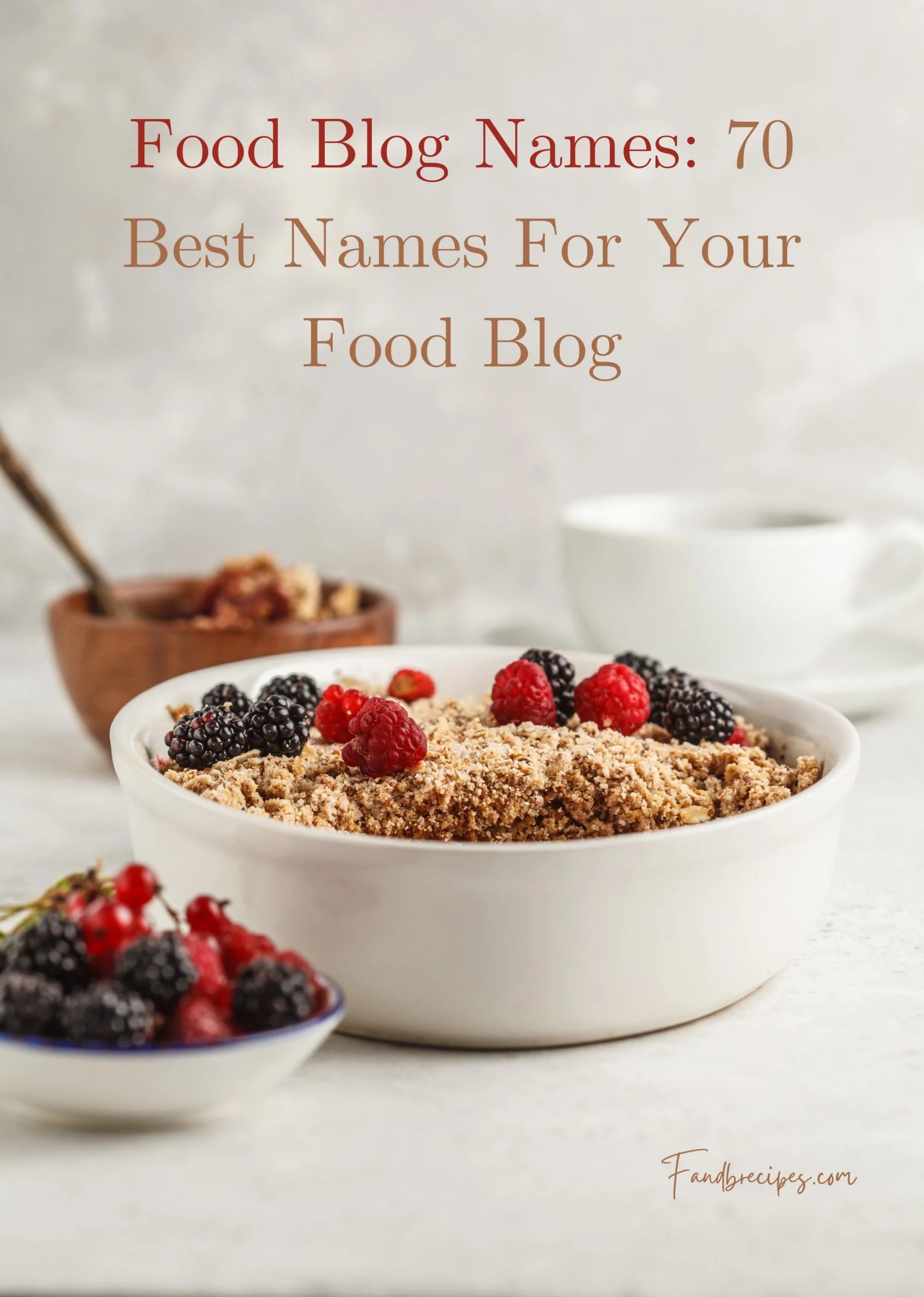 Food Blog Names 180 Best Names For Your Food Blog F and B Recipes