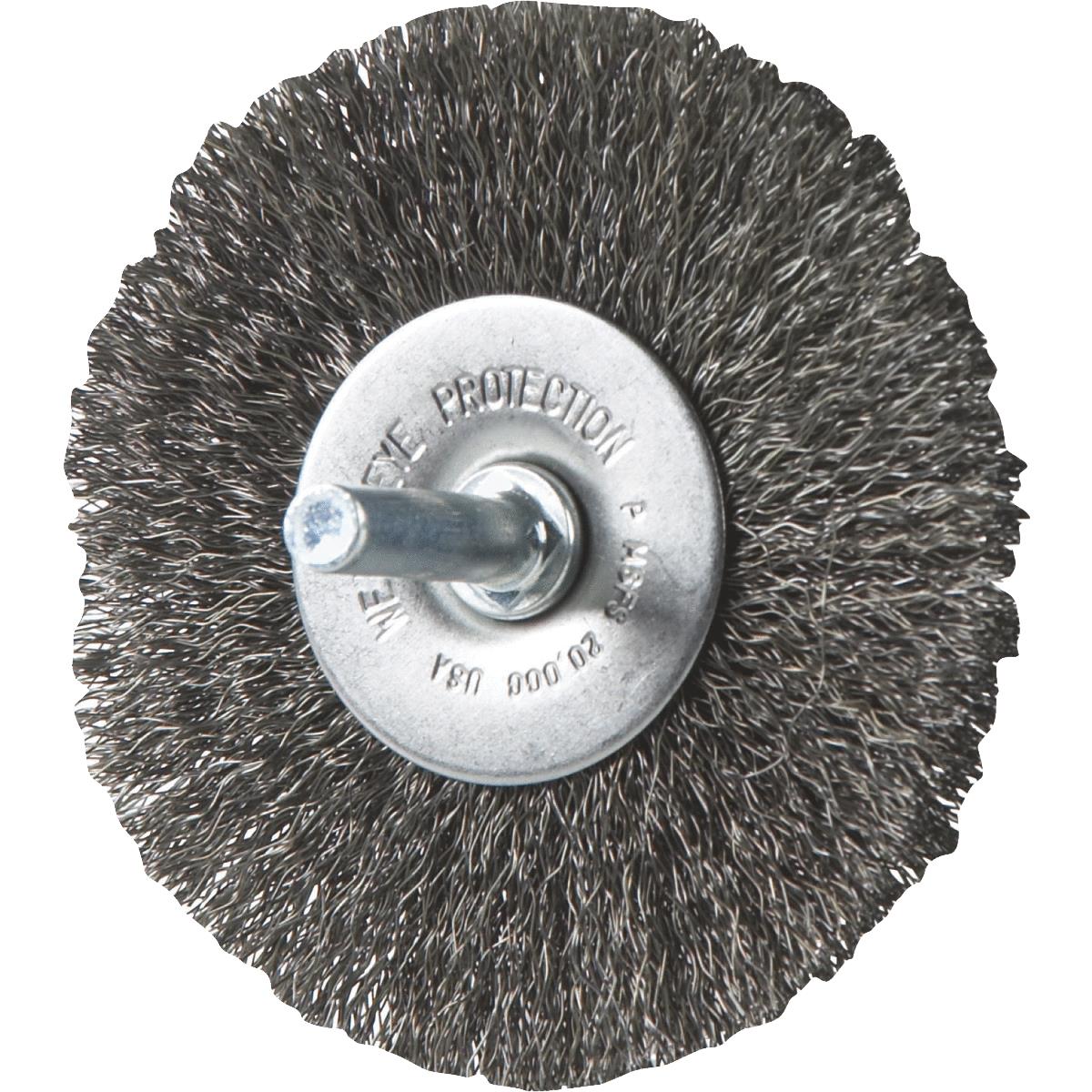 Weiler Brush 36059 Vortec 3" Crimped Wire Wheel F & F Industrial