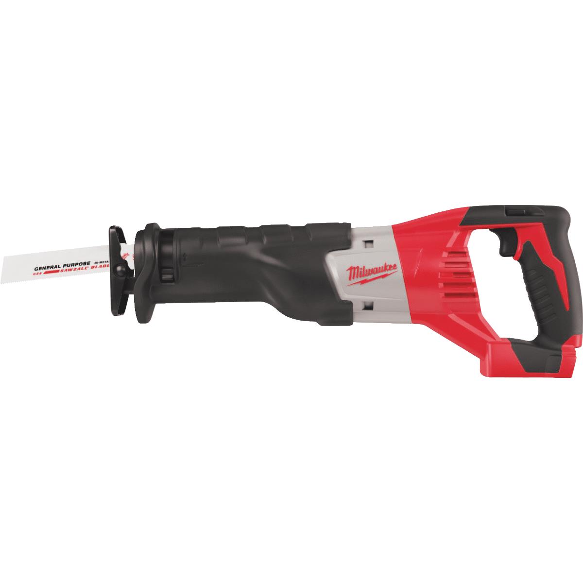 Milwaukee Electric 262120 Sawzall M18 LithiumIon Cordless Reciprocating Saw Bare Tool F