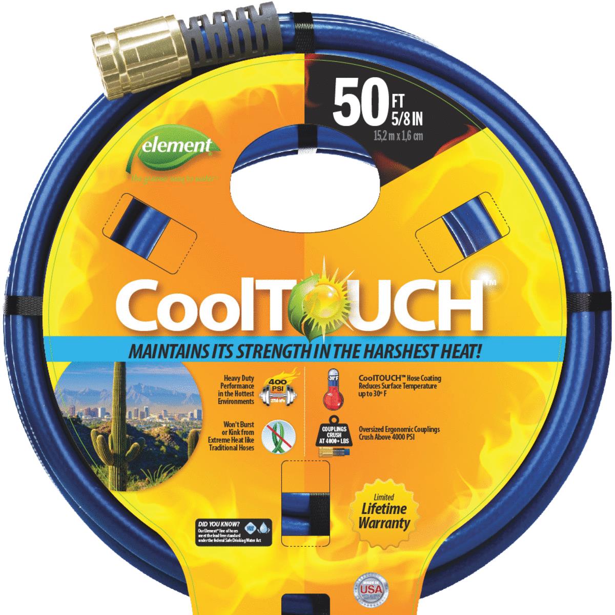 Swan Products CELCT58050 Element CoolTouch Garden Hose F & F Industrial