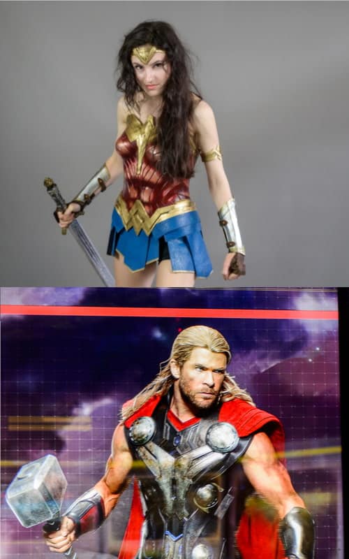 The Battle of the Immortals Wonder Woman vs. Thor (With & Without
