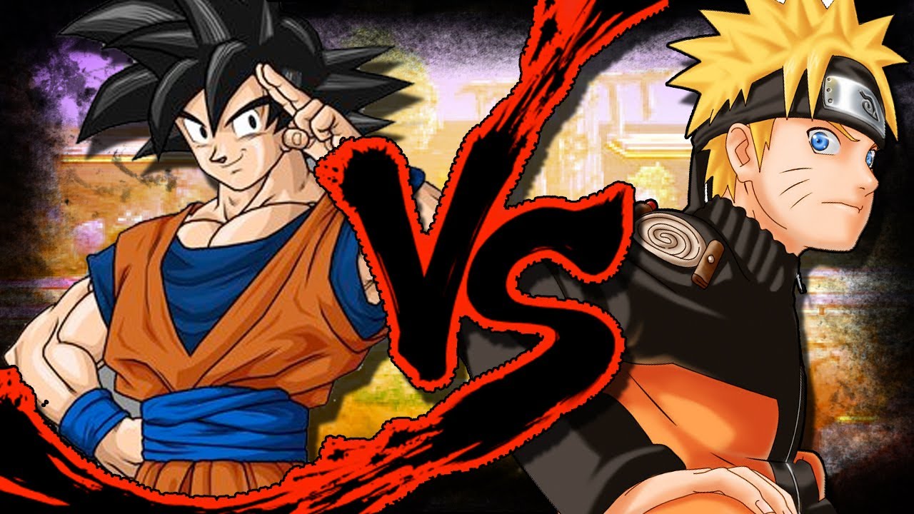 Goku Vs Naruto Por Drevillalobos