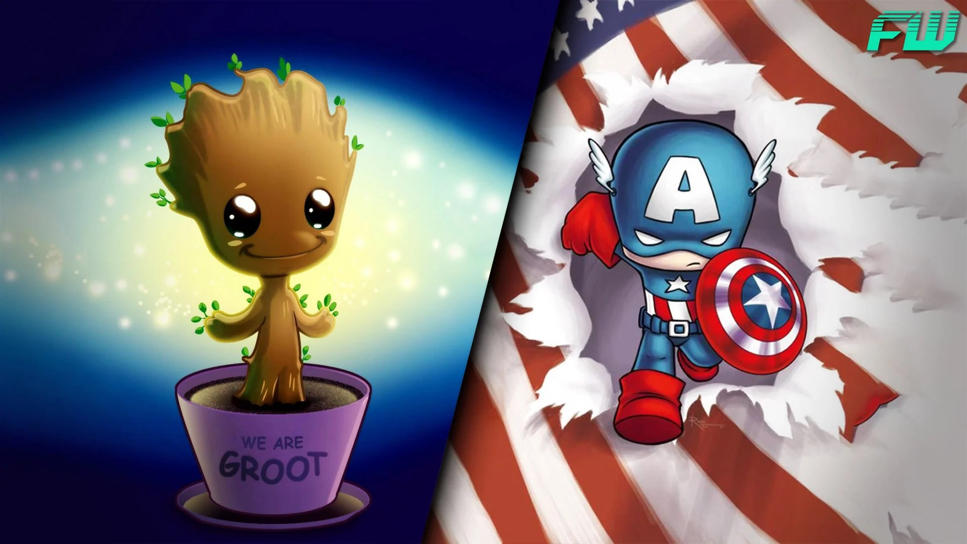 14 Cute Baby Avengers Fan Art.