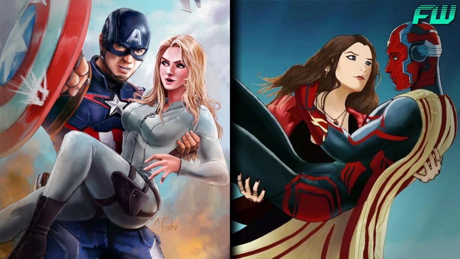 13 Marvel Cinematic Universe Couple ReDesigns That Are Better Than The