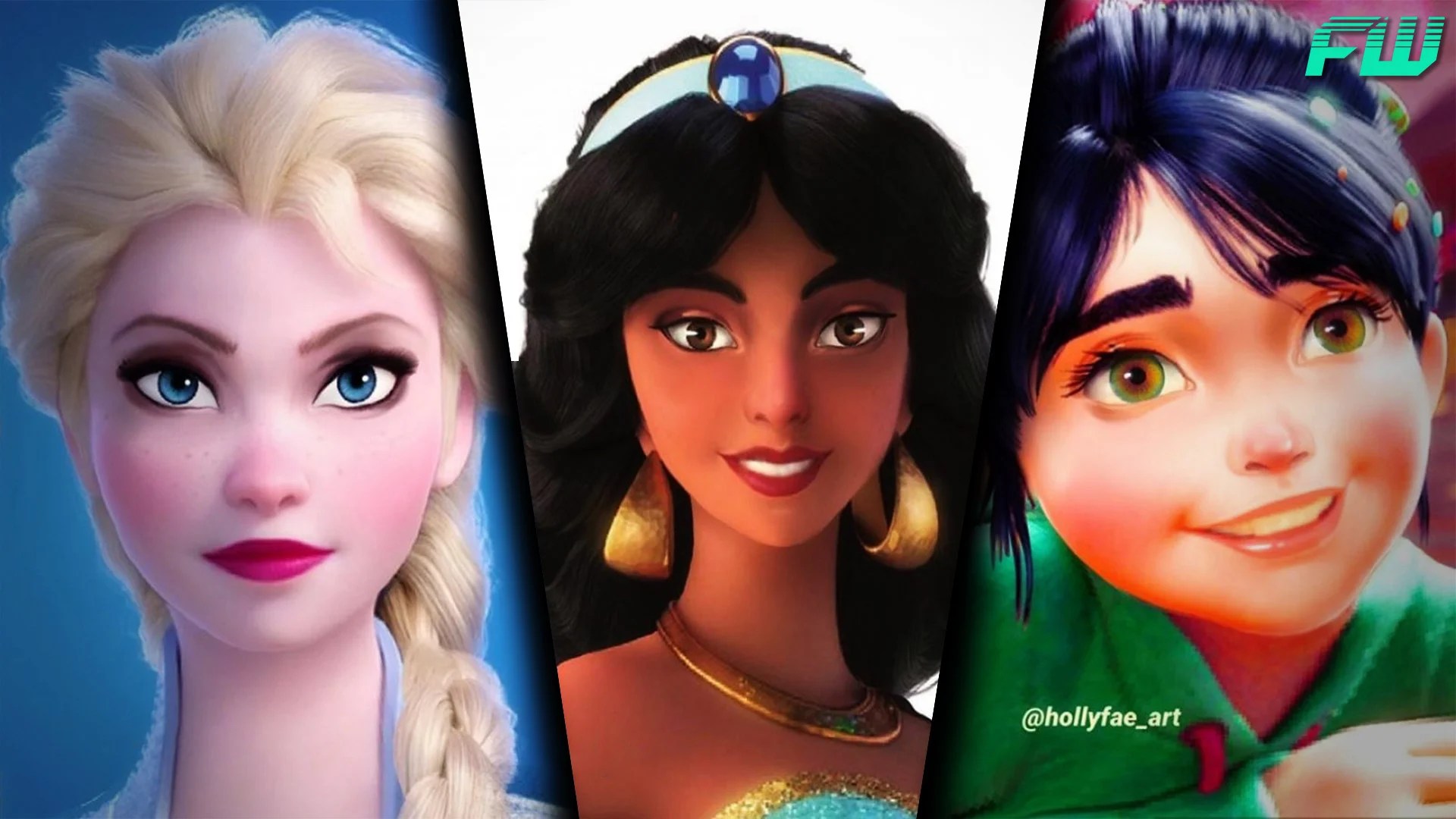 Disney Princesses Real Life