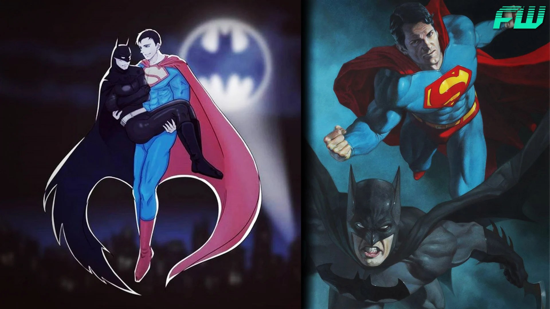 10 Astounding Fan Art Of Batman /Superman That Show They Are World's