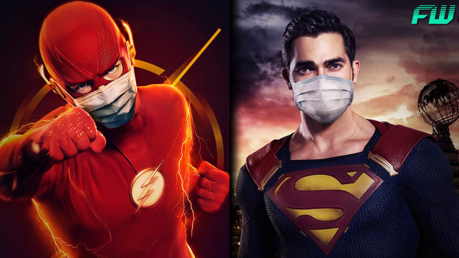 Superheroes Wear Masks' in The New Posters Of The CW Shows